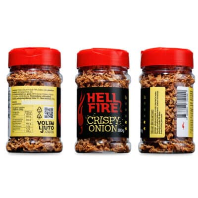 Hellfire Crispy Onion 100g - ljuti prženi luk