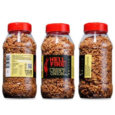 Hellfire Crispy Onion 300g - ljuti prženi luk