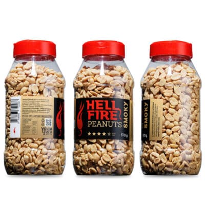 Hellfire Peanuts Smoky 570g