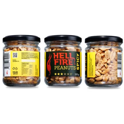 Hellfire Peanuts Spicy ljuti kikiriki 100g
