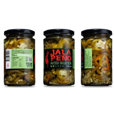 Jalapeno Acid Slicer ukiseljene papričice 370ml