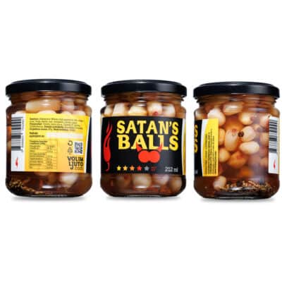 Satan's Balls ukiseljene papričice 212ml