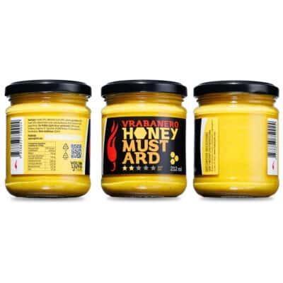 Vrabanero Honey Mustard senf s medom 212ml
