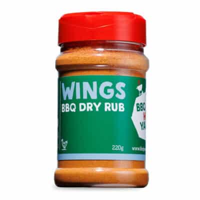 Wings BBQ Dry rub mješavina začina za roštilj 220g