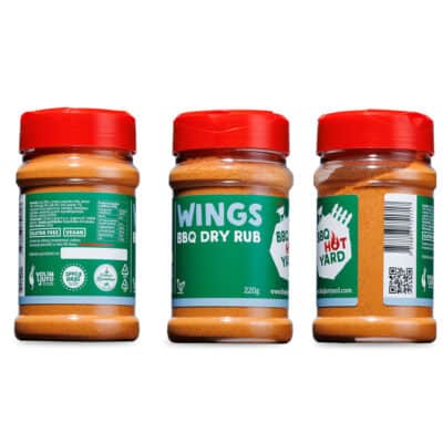 Wings BBQ Dry rub mješavina začina za roštilj 220g