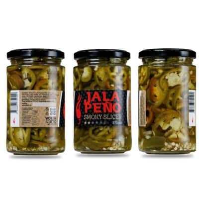 Jalapeno Smoky Slicer ukiseljene dimljene papričice 370ml